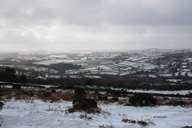 Dartmoor in winter