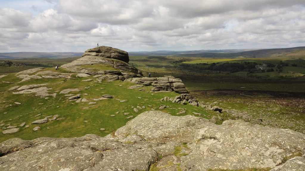 View from the top of Haytor